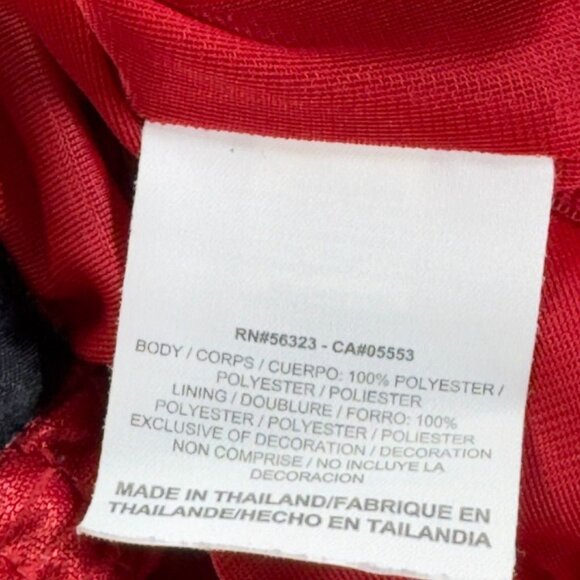 NIKE Basketball Men's Red Mesh Polyester Shorts Size XL - Picture 8 of 10